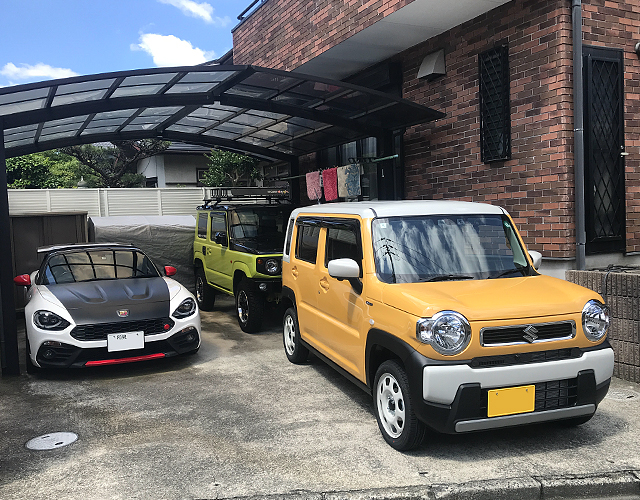 ABARTH 124スパイダー,永楽ダム